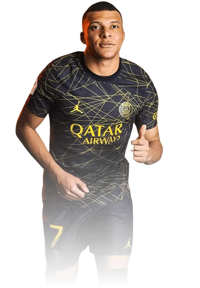 IPTV Kanavat 2025 – Parhaat Suoratoistopalvelut Suomessa 52 Iptv — football player giving thumbs up wearing a dark jersey on a blue background, symbolizing streaming sports channels