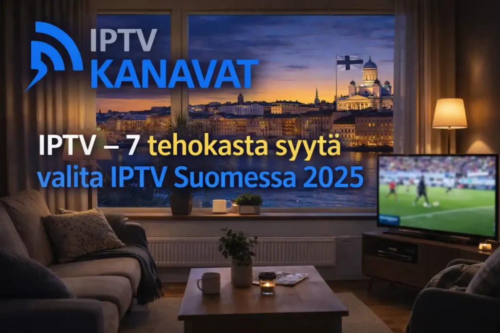 IPTV – 7 tehokasta syytä valita paras IPTV-palvelu vuonna 2025
