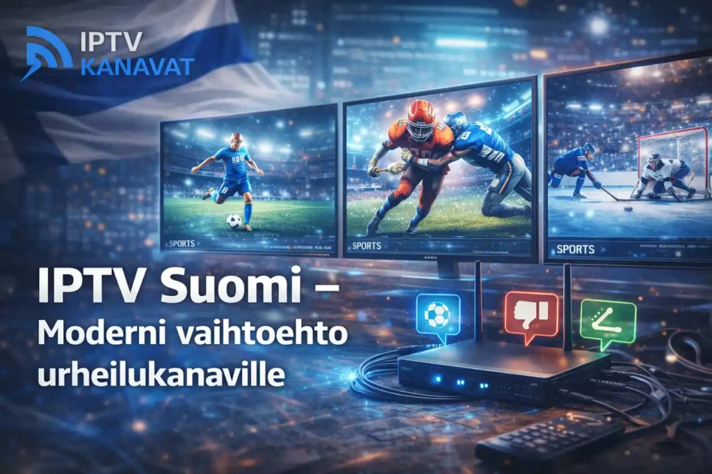 IPTV Suomi – moderni vaihtoehto urheilukanaville Suomessa, monipuoliset live-urheilulähetykset IPTV-palvelulla