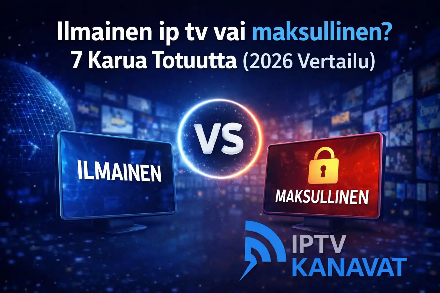 Ilmainen ip tv vs maksullinen ip tv Suomessa – 7 karua totuutta 2026