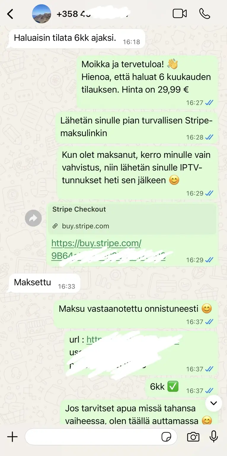 IPTV Kanavat 2025 – Parhaat Suoratoistopalvelut Suomessa 59 iptv kanavat whatsapp – asiakkaan aito keskustelu ja palvelukokemus