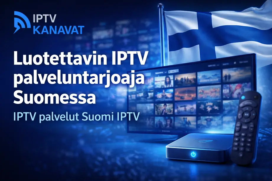 Luotettavin IPTV palveluntarjoaja Suomessa – IPTV kanavat ja palvelut