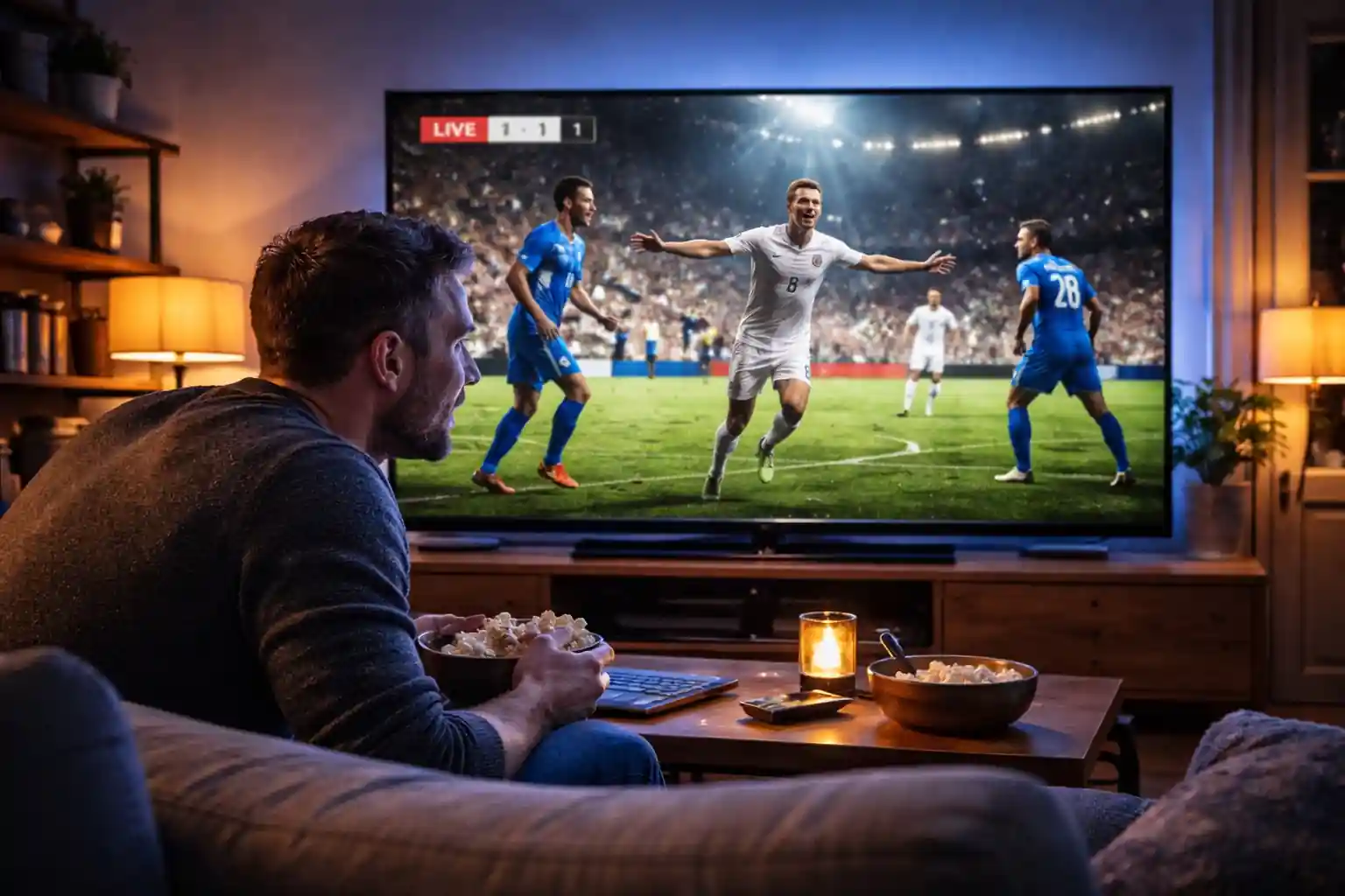 football watching scene 45kb