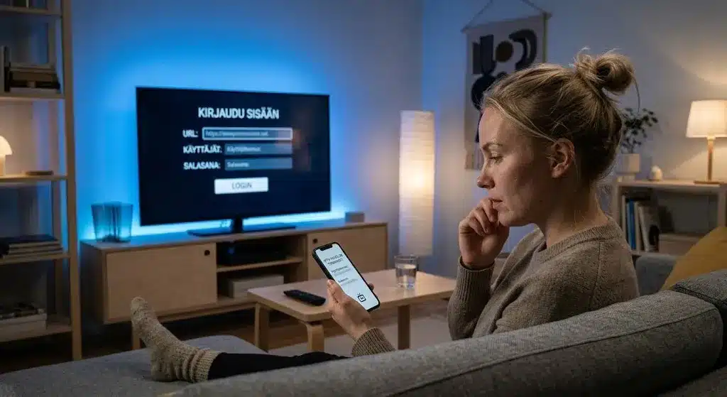 iptv asennusohjeet – kirjautumistietojen ja asetusten tarkistus Suomessa
