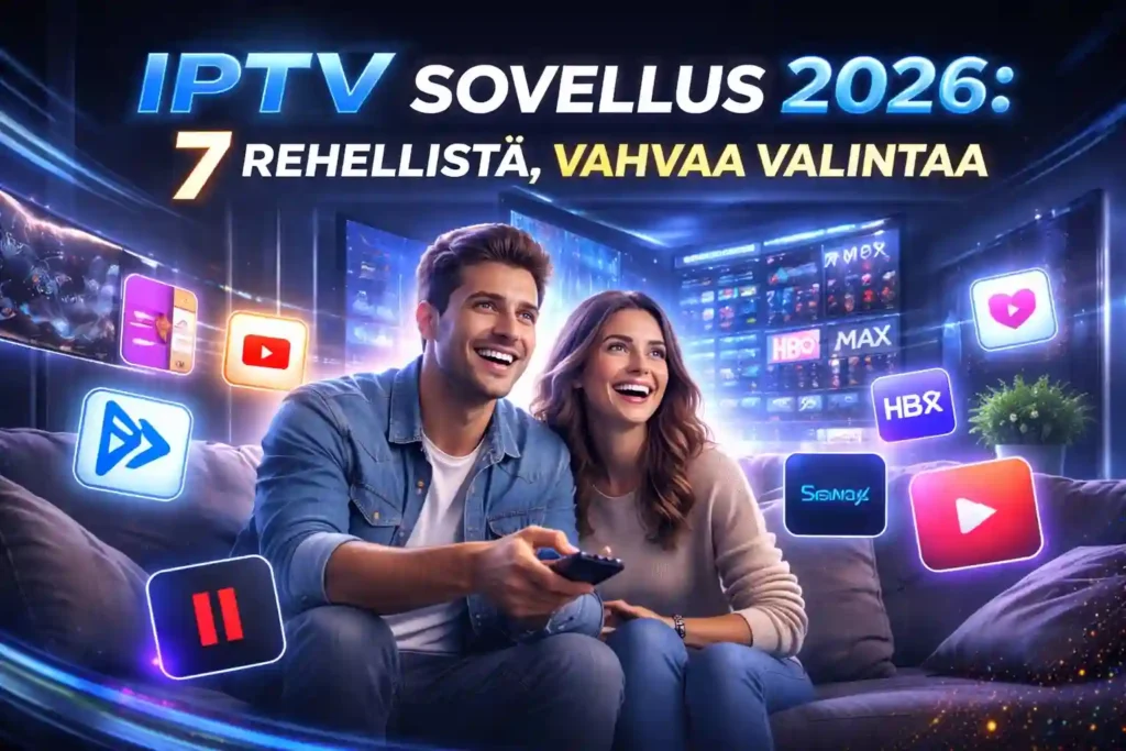 iptv sovellus 2026 – paras IPTV-sovellus vertailussa ja sujuva katselukokemus suomalaisessa olohuoneessa