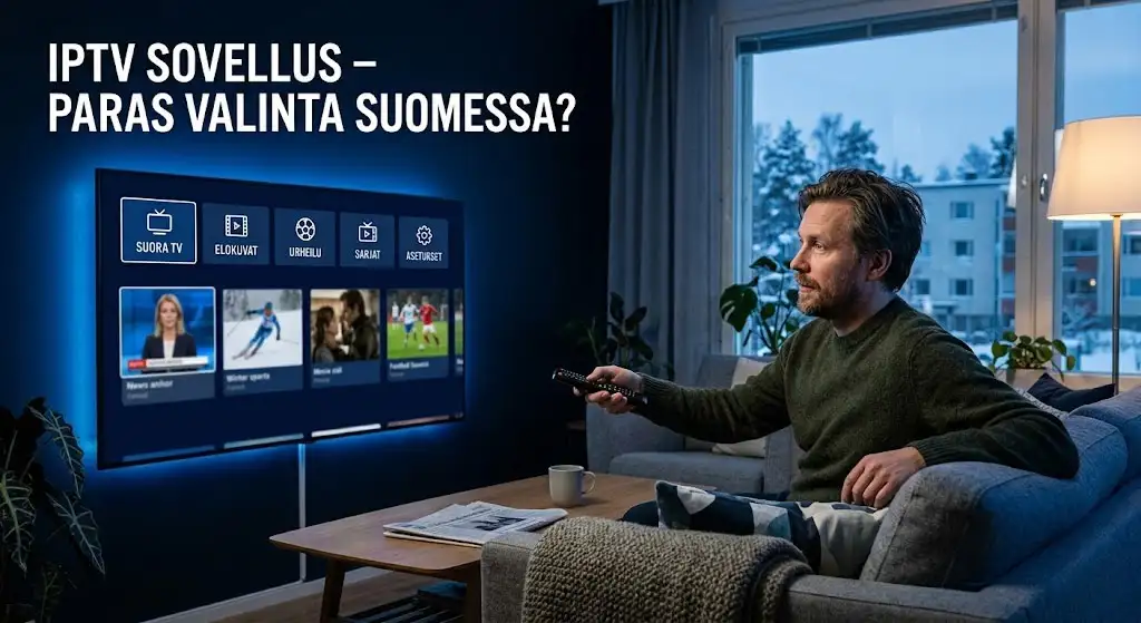 iptv sovellus 2026 – paras IPTV-sovellus vertailussa suomalaisessa olohuoneessa