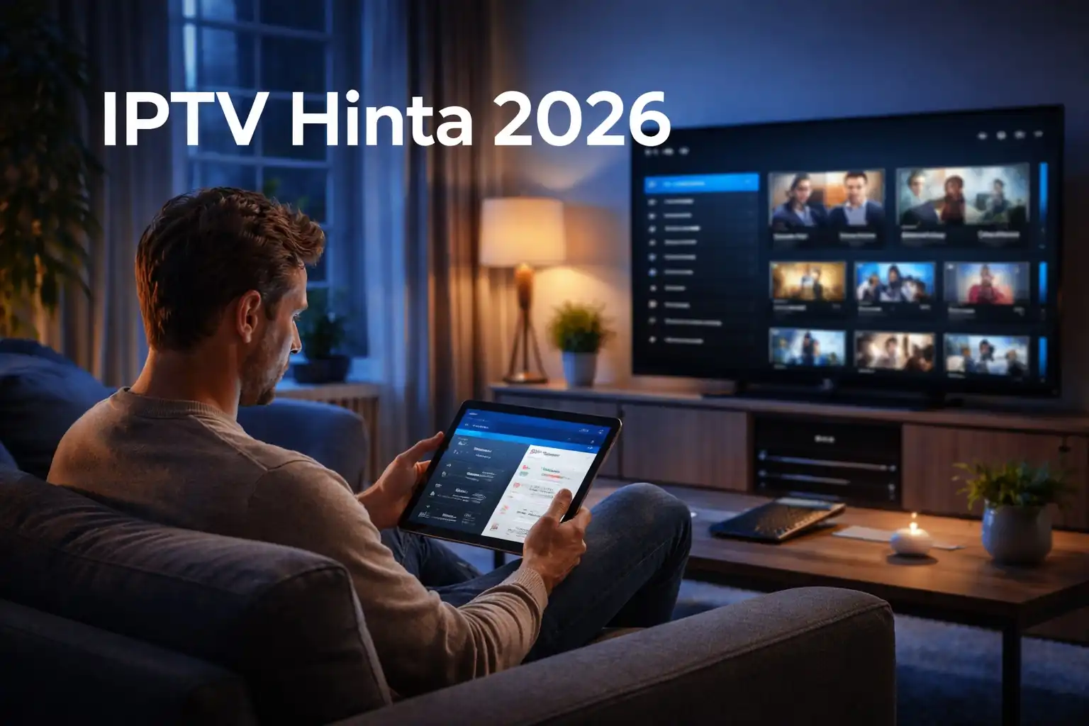 iptv hinta 2026 – IPTV hintavertailu Suomessa olohuoneessa