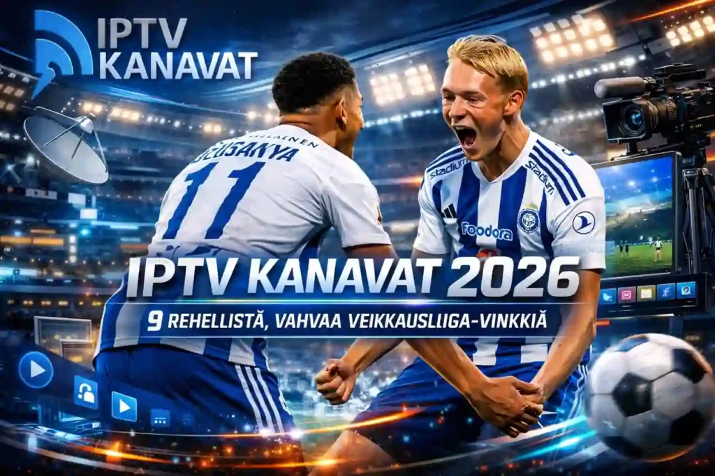 iptv kanavat Veikkausliiga 2026 – jalkapallo-ottelun katselu ja tunnelma Suomessa ilman turhaa säätöä