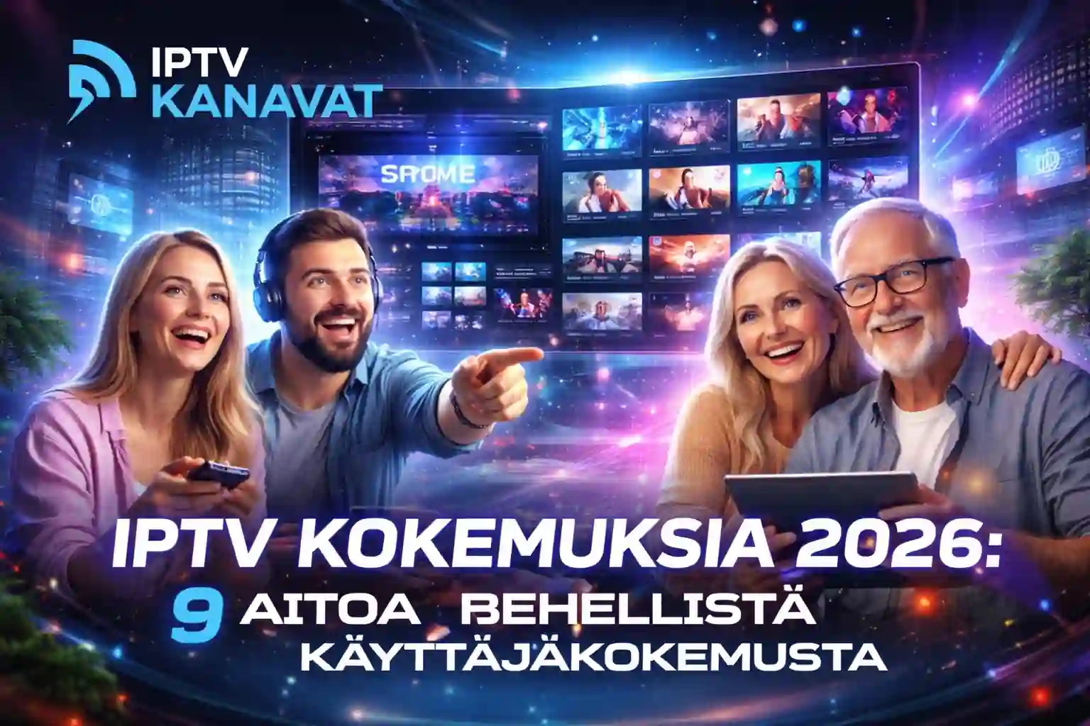 iptv kokemuksia 2026 – aito käyttäjäkokemus IPTV-kanavien katselusta suomalaisessa olohuoneessa