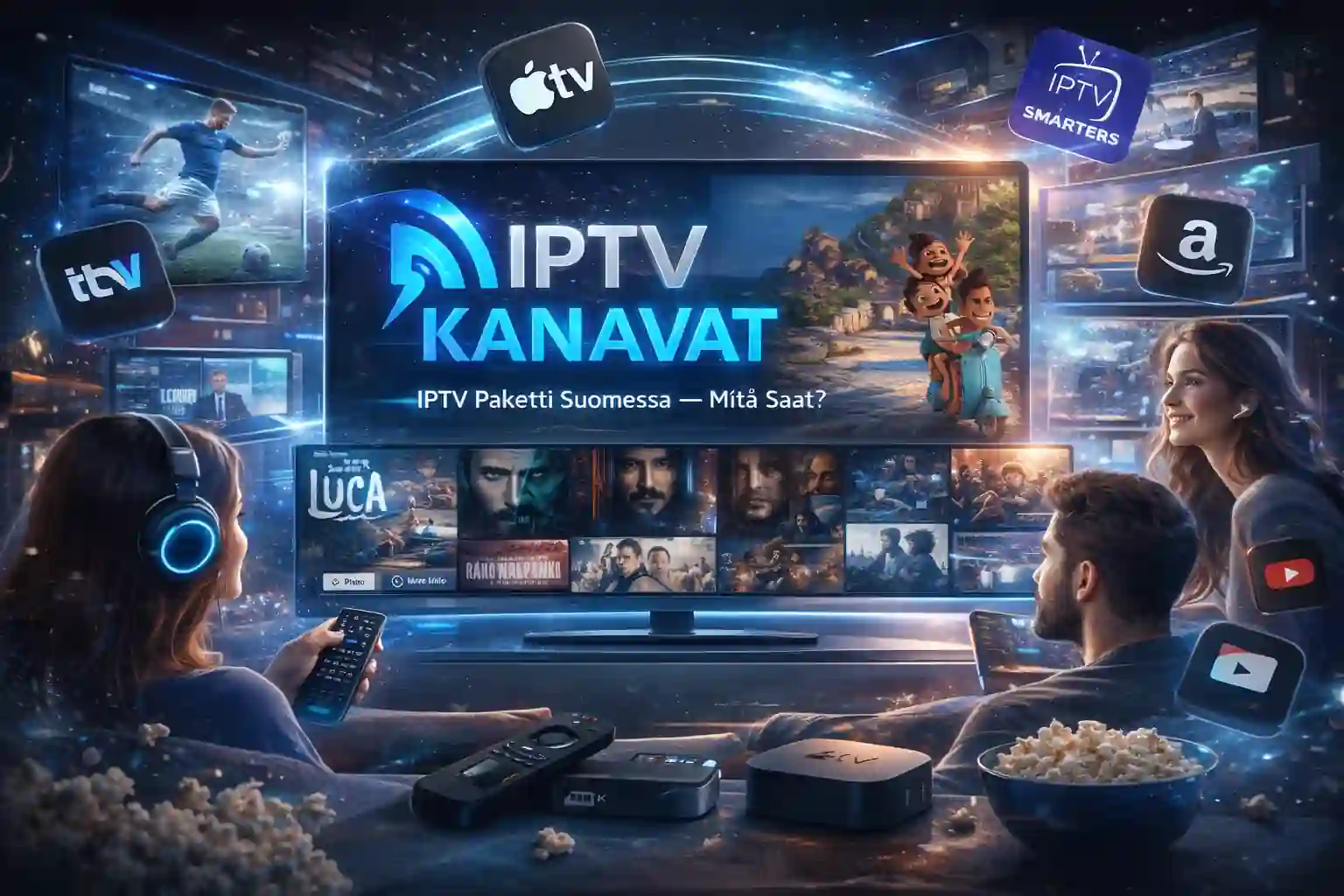 IPTV Paketti Suomessa 2026 – mitä saat käytännössä kotona