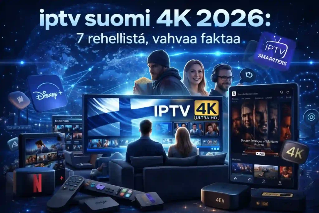 iptv suomi 4K – toistoasetusten säätö kun kuva pätkii