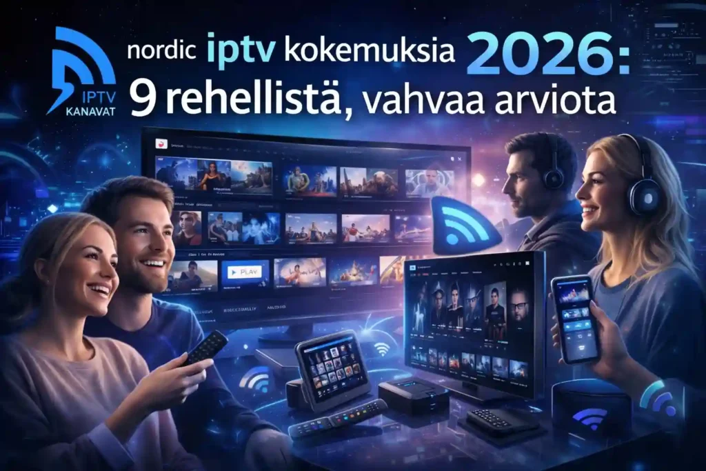 nordic iptv kokemuksia 2026 – IPTV katselukokemus Suomessa