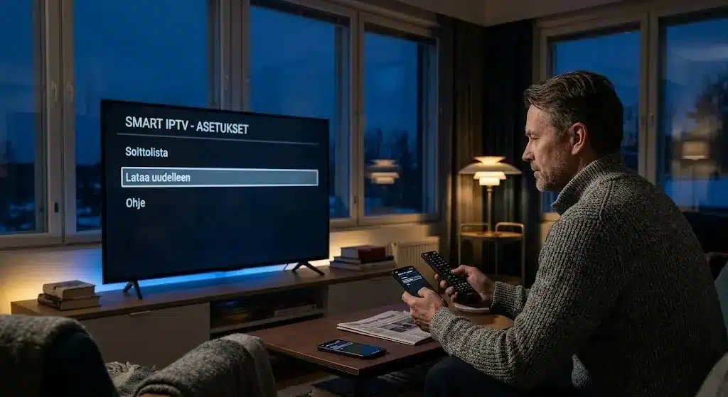 Smart IPTV Suomessa ongelmien ratkaisu suomalaisessa kodissa