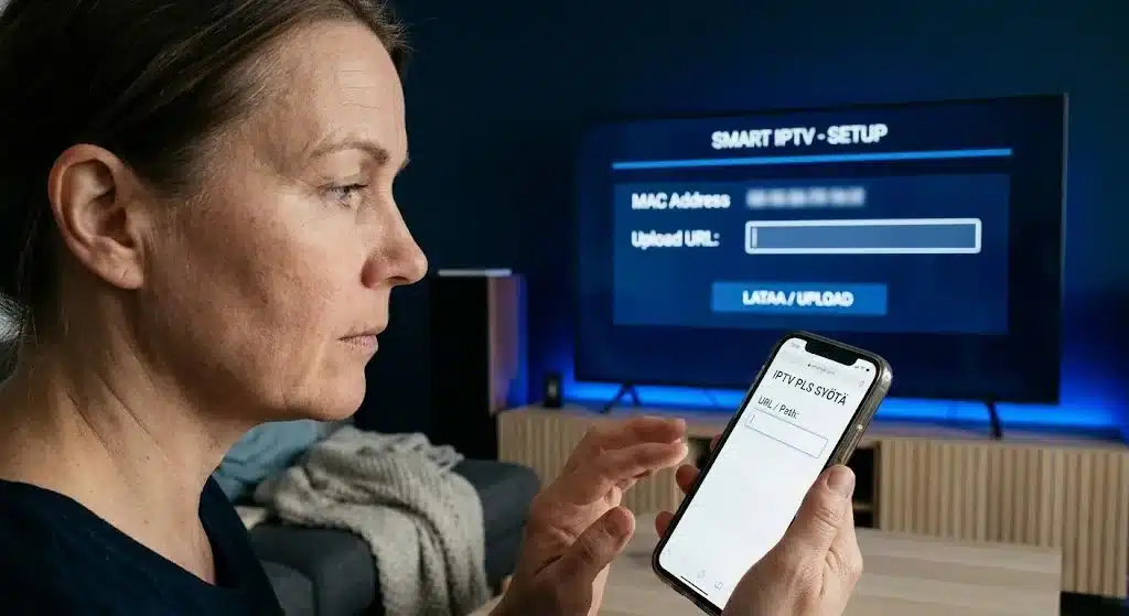 Smart IPTV Suomessa kirjautuminen ja käyttöönotto televisiolla