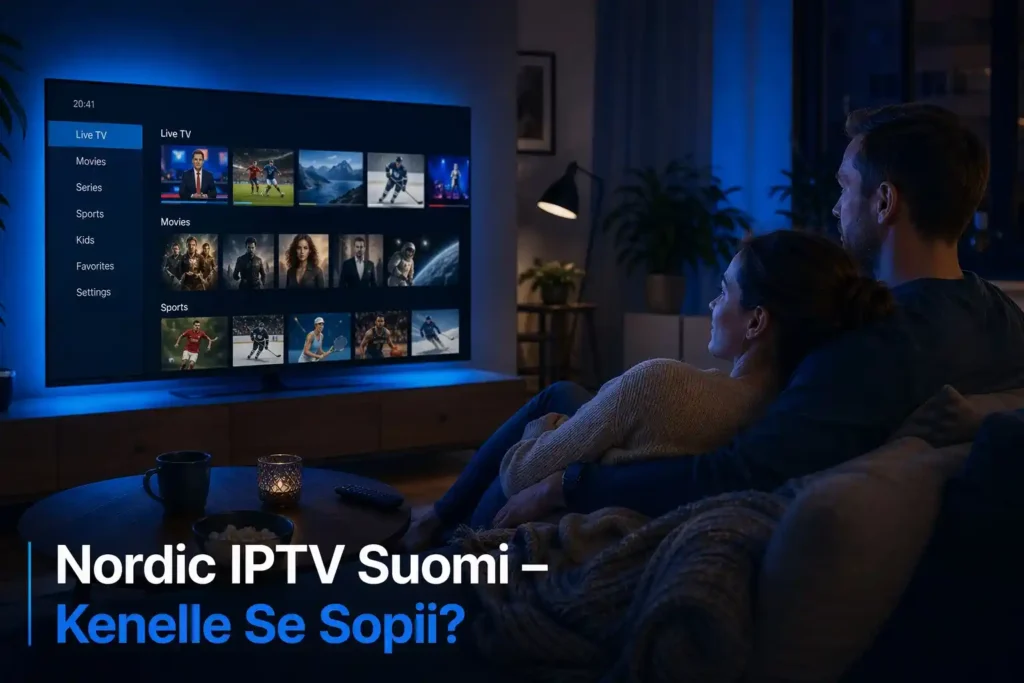 nordic iptv suomi 2026 – kenelle palvelu sopii suomalaisessa olohuoneessa
